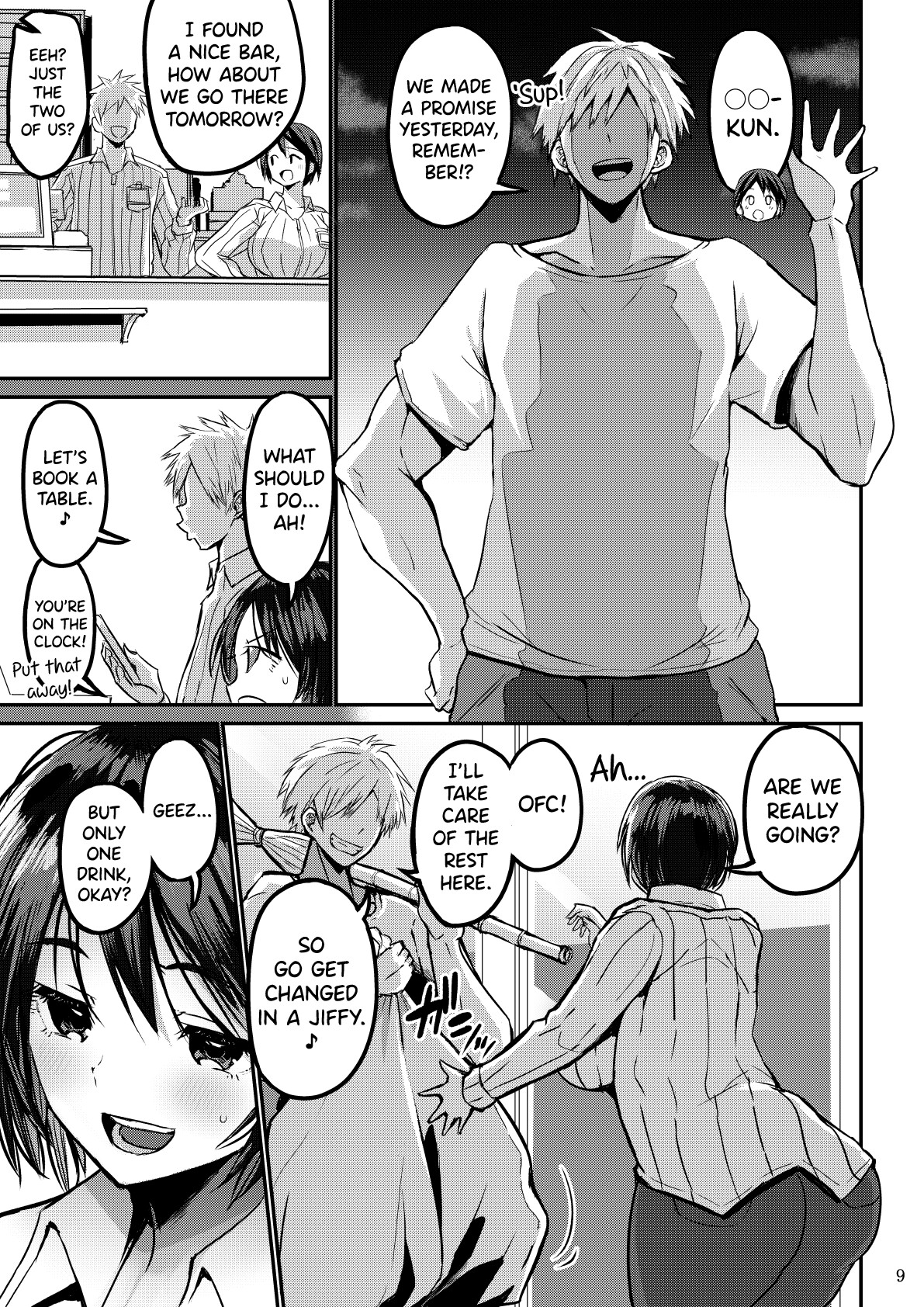 Hentai Manga Comic-A Wife Who Became Sexually Frustrated and Became Another Man's Cock Case-Read-9